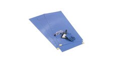 ChemoPlus, Blue Tacky Mat, Adhesive Back, 18x46