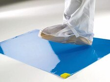 CleanStep, Blue Tacky Mat, Adhesive Back, 24x36
