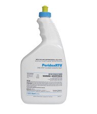 Single Peridox RTU 32oz re-closable bottle, front-facing with full product label visible.