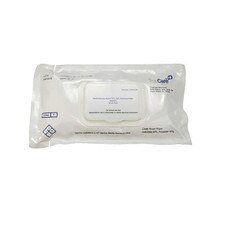 Sterile pre-saturated 70% IPA blend wipes in sealed 9x9 soft pack with flip-top lid.