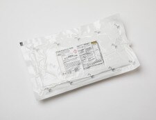 Flat packaged bundle of STERI-PEROX 6% wipes sealed in printed sterile pouch with full product label visible in center
