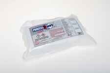 Sterile Process2Wipe IPA70 pre-saturated 9x9 polypropylene wipes in clear sealed bag with visible hazard and ingredient labeling.